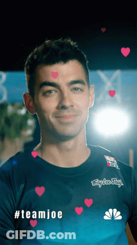 Man Wearing Team Joe Shirt GIF