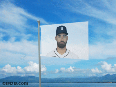 Man Wearing Tiger Hat GIF