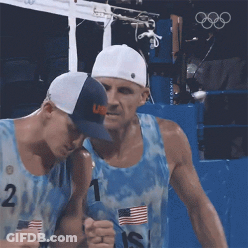Man Wearing US Hat GIF