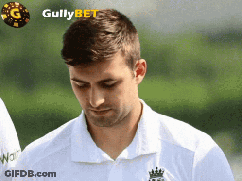 Man Wearing White Gullybet Shirt GIF