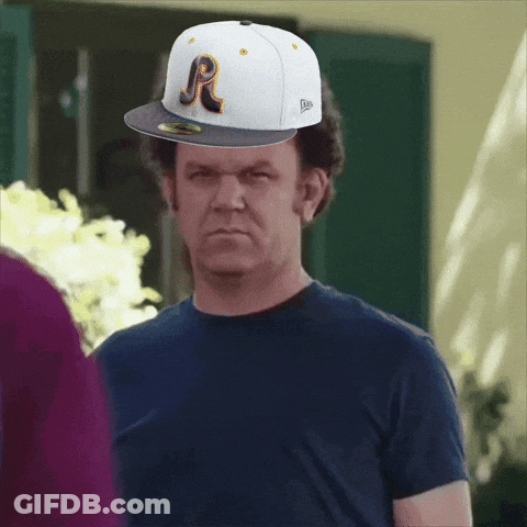 Man Wearing White Hat With R GIF
