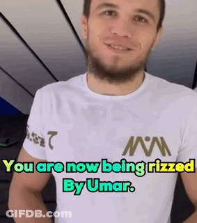 Man Wearing White Shirt That Says MMA GIF