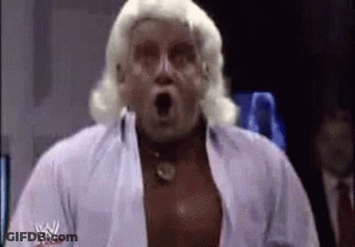 Man Wearing White Shirt With W GIF