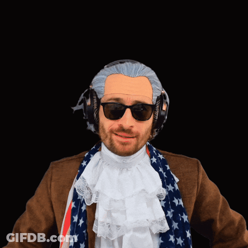 Man Wearing Wig And Sunglasses Mommy GIF