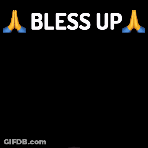 Man Wearing Wig And Sunglasses Praying Bless Up GIF