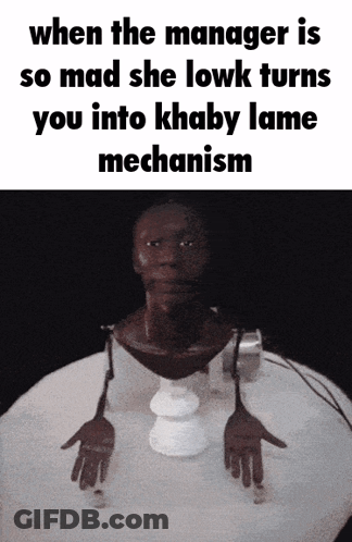Man When The Manager Is So Mad GIF