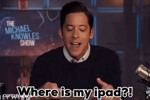 Man Where Is My IPad The Michael Knowles Show GIF