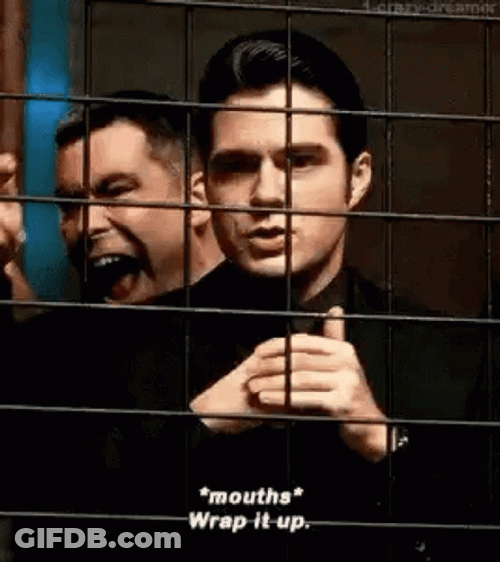 Man Whisper Wrap It Up GIF