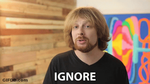Man White Board I Can't Just Ignore Them GIF
