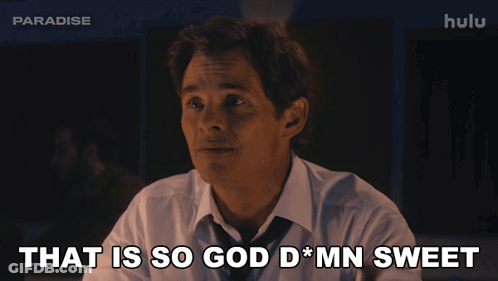 Man White Shirt Tie That Is So God Damn Sweet GIF