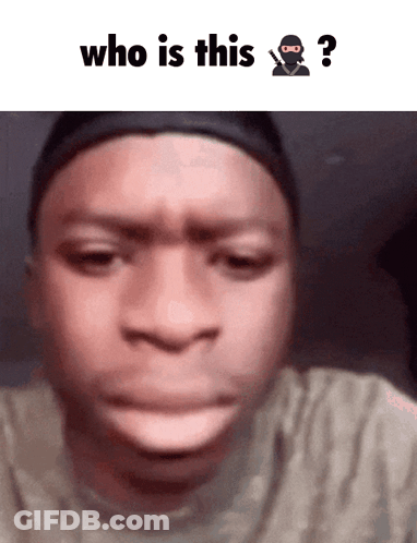Man Who Is This GIF