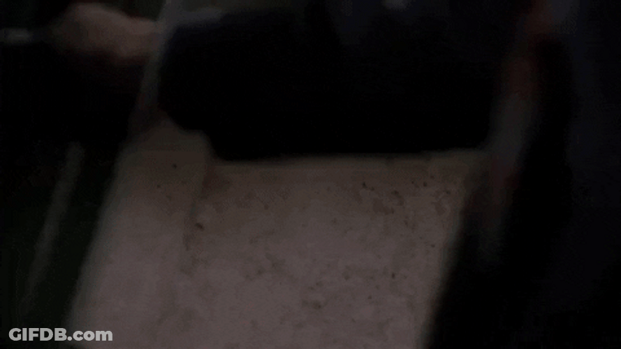 Man Winking On His Own Reflection GIF