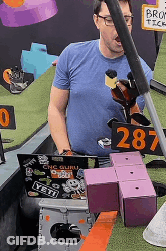 Man With 287 Sign GIF