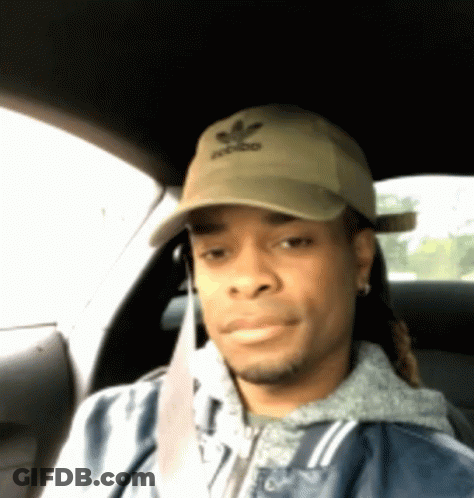 Man With Adidas Hat GIF
