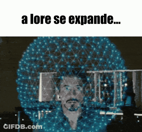 Man With Afro A Lore Se Expande GIF