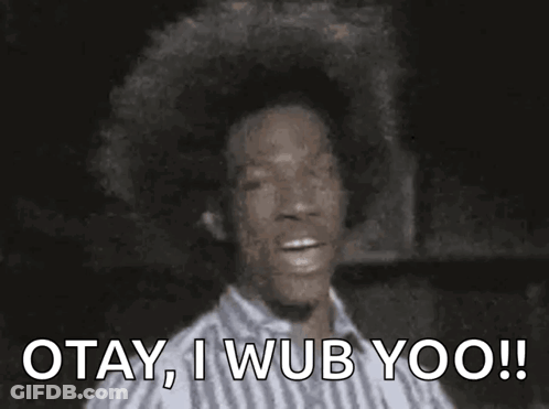 Man With Afro Giving Okay Sign GIF