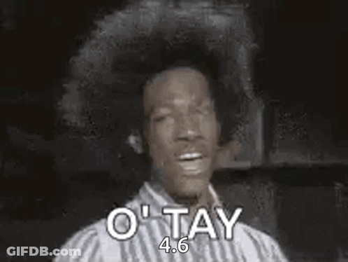 Man With Afro Giving Thumbs Up GIF