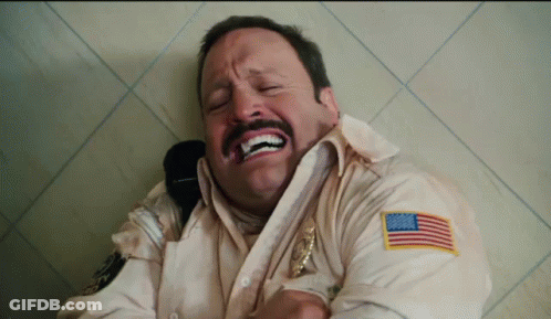 Man With American Flag Patch GIF