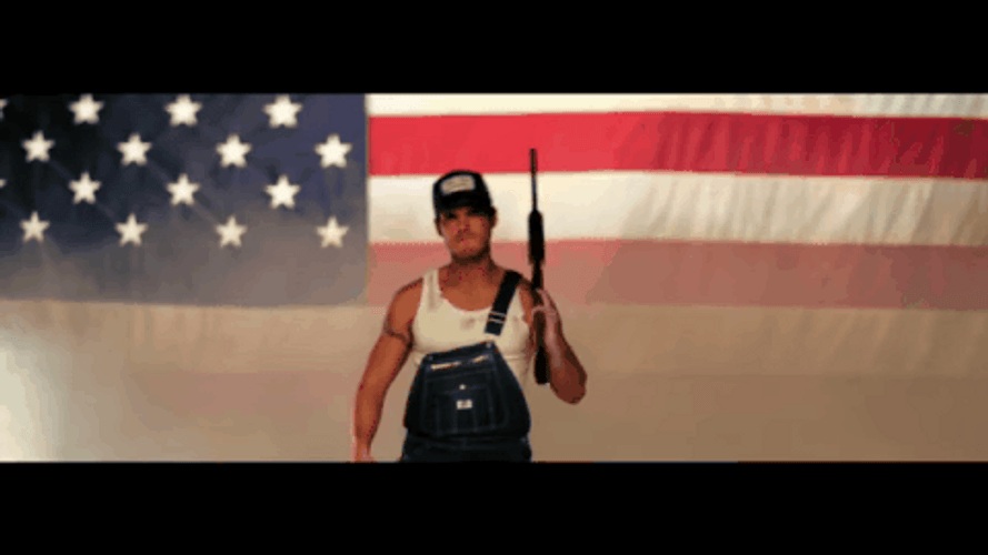 Man With An Eagle Merica Murica GIF