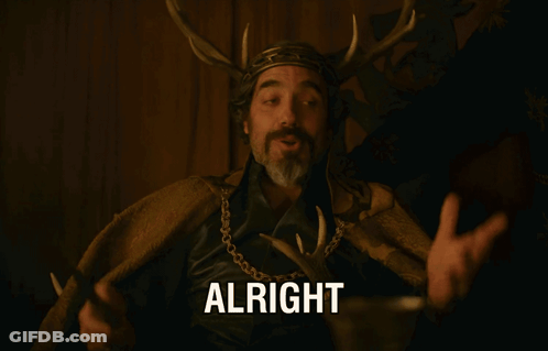 Man With Antlers Actually Makes Sense GIF