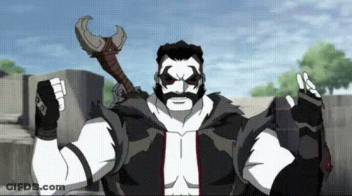 Man With Argentina Painted Face In Crowd GIF