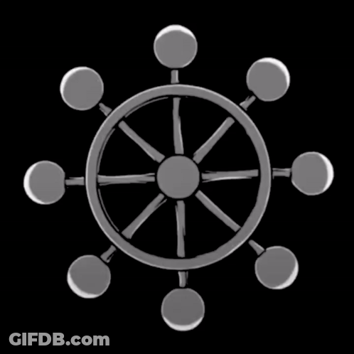 Man With Arms Crossed In Front Of Yellow Heart Saying BG GIF