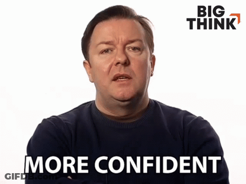 Man With Arms Crossed More Confident GIF
