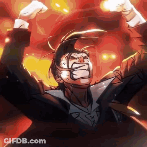 Man With Arms In The Air GIF