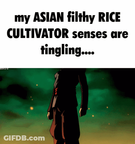 Man With Asian Rice Cultivator Senses Tingling GIF