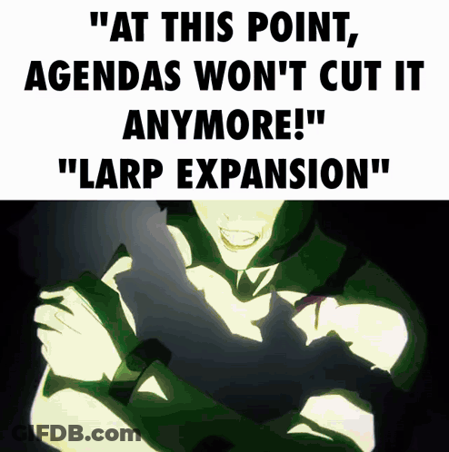 Man With At This Point Agendas Won't Cut It Anymore GIF