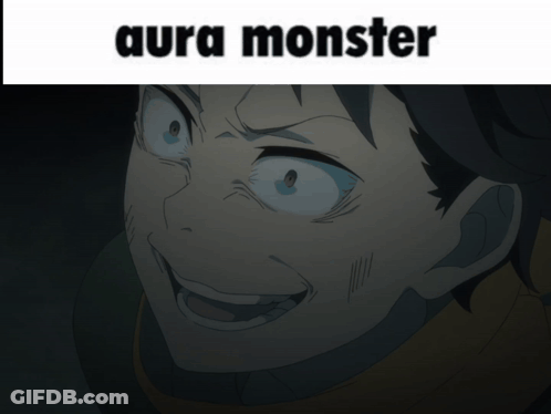 Man With Aura Monster GIF