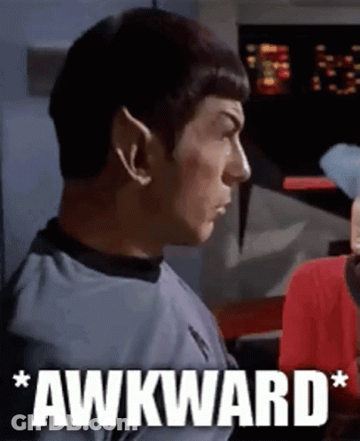 Man With Awkward Caption GIF