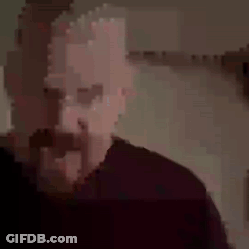 Man With Bandage On Mouth GIF