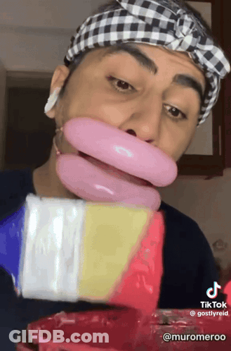 Man With Bandana TikTok Muromeroo GIF