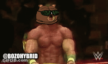 Man With Bear On Head Bozohybrid GIF