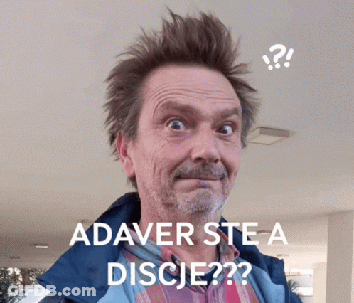 Man With Beard Adaver Ste A Discje GIF