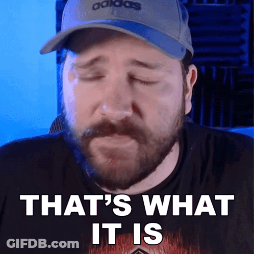 Man With Beard And Adidas Hat GIF