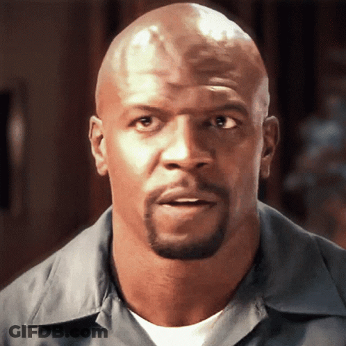 Man With Beard And Bald Head Looking At Camera GIF