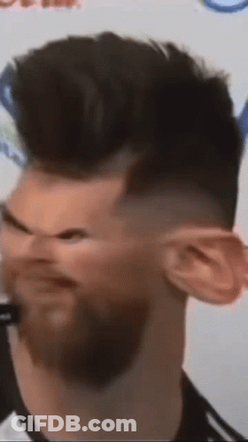Man With Beard And Big Haircut GIF