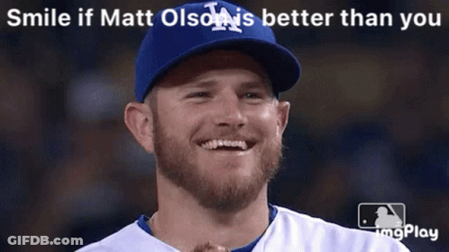 Man With Beard And Blue Hat Smiling GIF