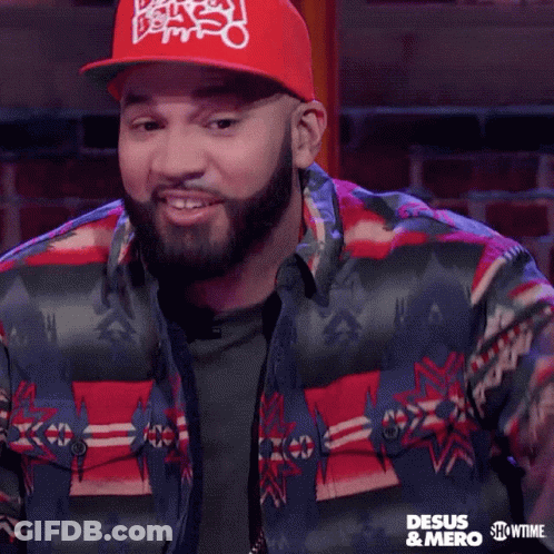 Man With Beard And Bodega Hat GIF