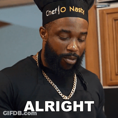 Man With Beard And Earrings Making Funny Face GIF