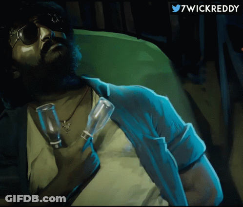 Man With Beard And Glasses Hashtag 7Wickreddy GIF