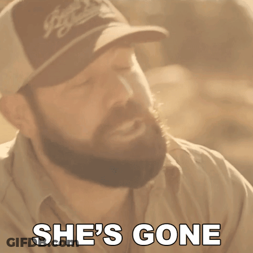 Man With Beard And Gone Hat GIF
