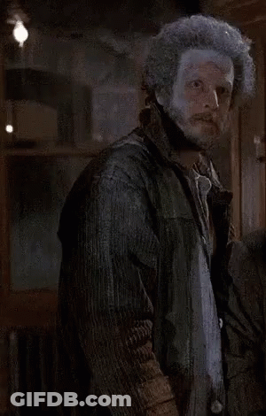 Man With Beard And Gray Hair Saying Neva GIF