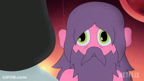 Man With Beard And Green Eyes Says Netflix GIF