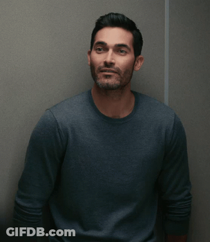 Man With Beard And Grey Shirt GIF