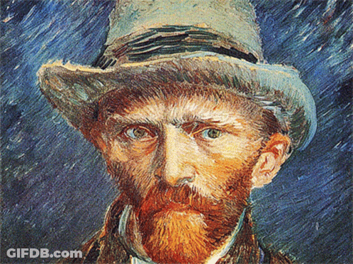 Man With Beard And Hat GIF
