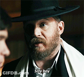 Man With Beard And Hat Says Silly Boy GIF