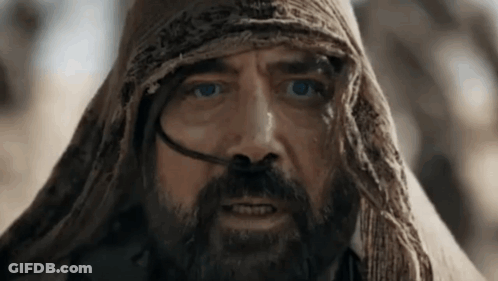 Man With Beard And Head Scarf GIF